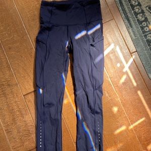 Lululemon fast and free crop size 2